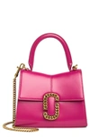 Marc Jacobs The St. Marc Mini Top Handle In Lipstick Pink