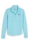 VINEYARD VINES VINEYARD VINES DREAMCLOTH RELAXED HALF ZIP SWEATSHIRT