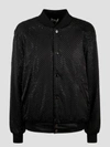 P.a.r.o.s.h Crystal-embellished Bomber Jacket In Black
