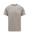 NEW BALANCE COTTON BLEND T-SHIRT WITH FRONTAL MONOGRAM