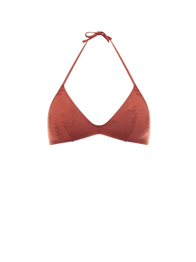 Chloé Bikini Top In Brown