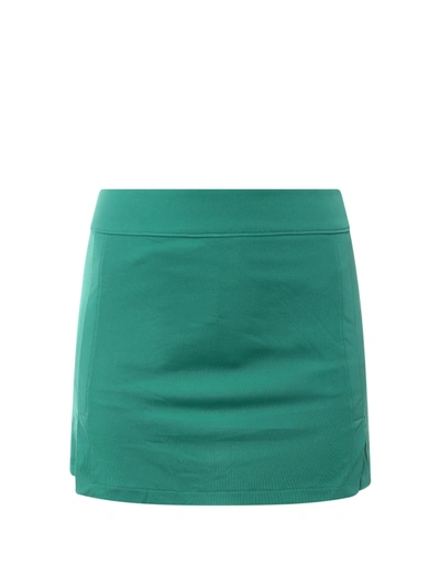 J. Lindeberg Mini Skirt In Green