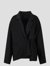 GIVENCHY WOOL CASHMERE DOUBLE FACE JACKET