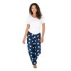 Leveret Christmas Womens Fleece Pajama Pants Polar Bear In Multi