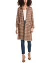 Saltwater Luxe Long Cardigan In Brown