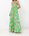S/W/F CENTRED ONE SHOULDER MAXI DRESS IN ISCHIA