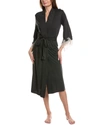 Natori Luxe Shangri-la Robe In Grey