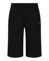 Off-white High-waisted Tailored Shorts In Black