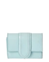 JACQUEMUS LE COMPACT BAMBINO LEATHER FRENCH WALLET
