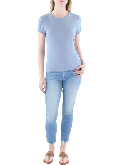 Splendid Womens Knit Casual T-shirt In Blue