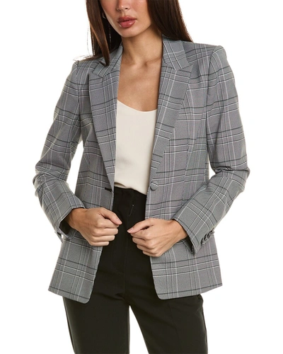 Elie Tahari The Madeyn Blazer In Grey