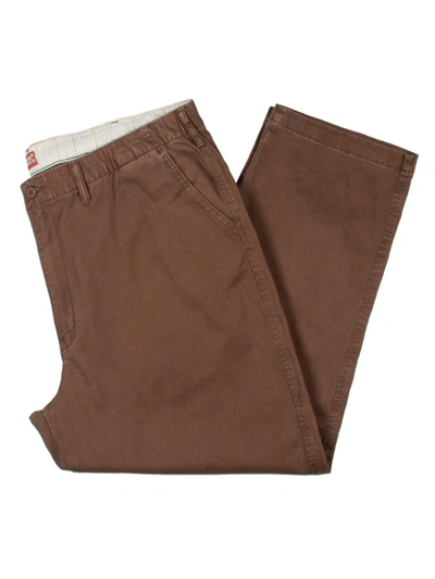 Levi's Xx Mens Tapered Mid-rise Chino Pants In Brown