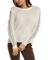 Elie Tahari Wool & Cashmere-blend Sweater In Beige
