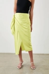 RAILS ADRIENNE SKIRT IN CHARTREUSE