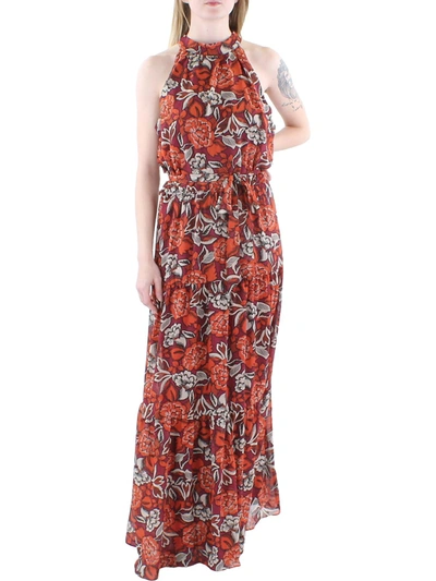 Julia Jordan Womens Floral Printed Maxi Dress In Multi | ModeSens