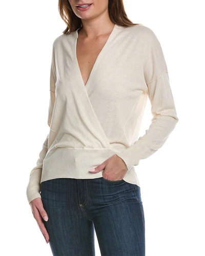 Forte Cashmere Hooded Cashmere-blend Pullover In White