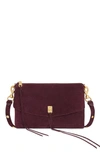 REBECCA MINKOFF DARREN LEATHER SHOULDER BAG