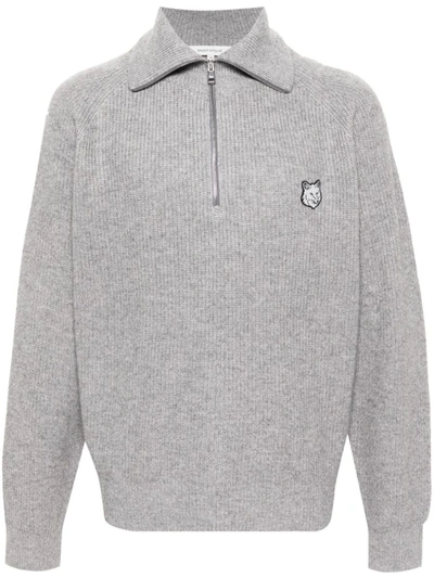 Maison Kitsuné Maison Kitsune' Jumpers In Grey