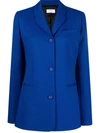 Off-white Tech Drill Tailoring Jacket In Blue