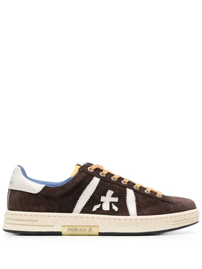Premiata Russel Suede Trainers In Brown