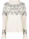 Ermanno Scervino Woman Turtleneck Cream Size 6 Cashmere, Polyamide, Mohair Wool In B Bianco Grigio