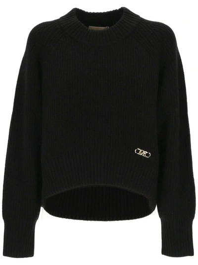 Michael Kors Sweater  Woman Color Black In Black