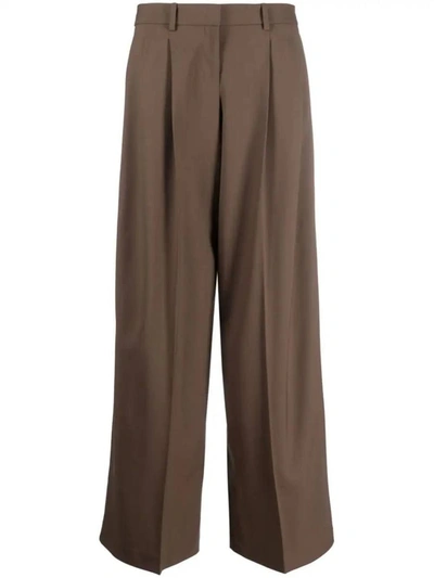 Theory Trousers In Pecan