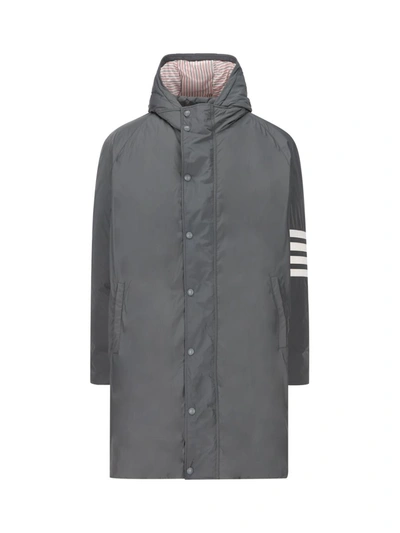 Thom Browne Coats In Gray