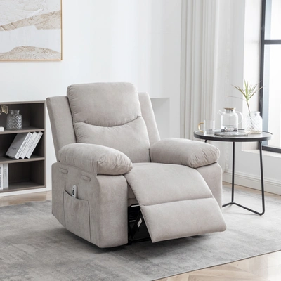Simplie Fun Power Recliner Chair With Adjustable Massage Function