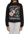 PROJECT SOCIAL T NASHVILLE SWEATSHIRT IN BLACK