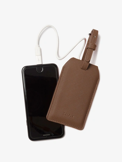 Calpak Portable Charger In Mocha