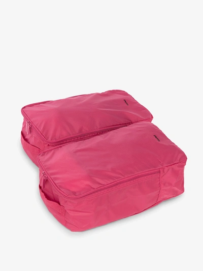 Calpak Compakt Shoe Bag - Set Of 2 In Dragonfruit