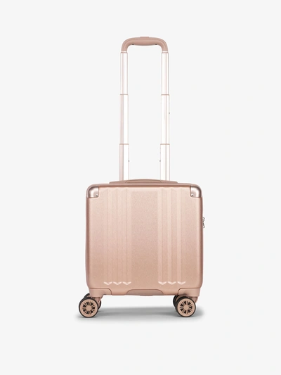 Calpak Ambeur Mini Carry-on Luggage In Rose Gold | 16"