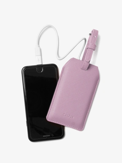 Calpak Portable Charger In Lavender