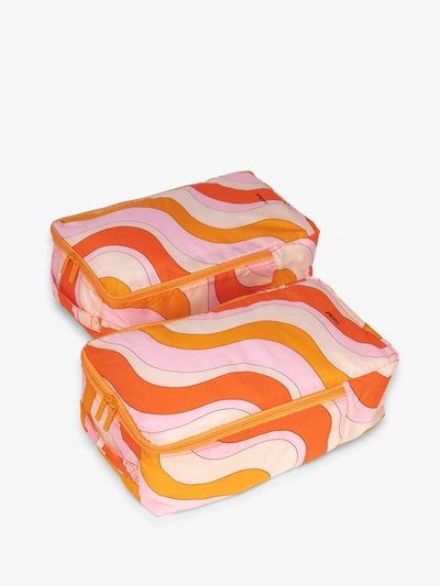 Calpak Compakt Shoe Bag - Set Of 2 In Retro Sunset