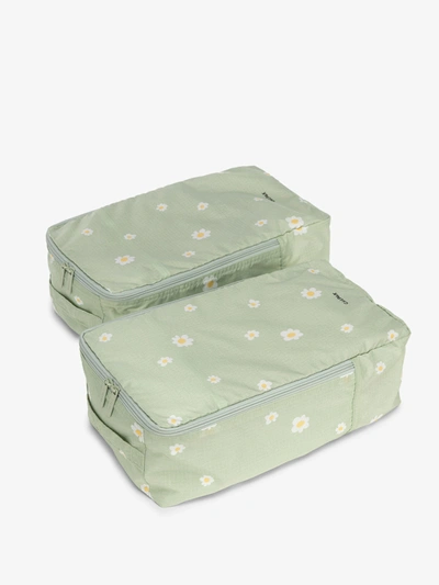 Calpak Compakt Shoe Bag - Set Of 2 In Daisy