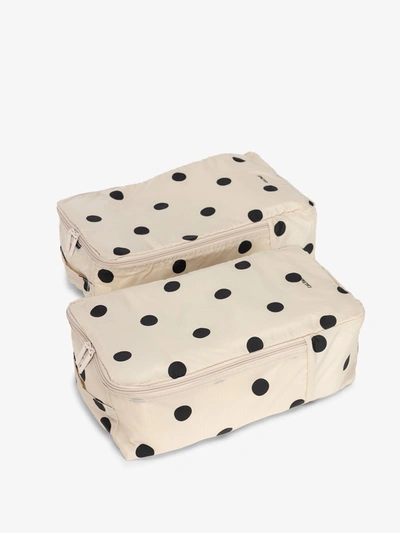 Calpak Compakt Shoe Bag - Set Of 2 In Polka Dot