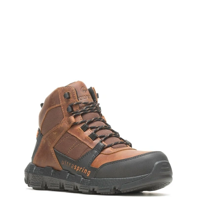 Wolverine Men's Rev Ultraspring Durashocks Vent Carbonmax Work Boot In Brown