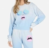 Lauren Moshi Spalding Retro Peace Face In Blue