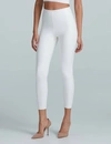 Commando 7/8 Faux Leather Control Leggings In White