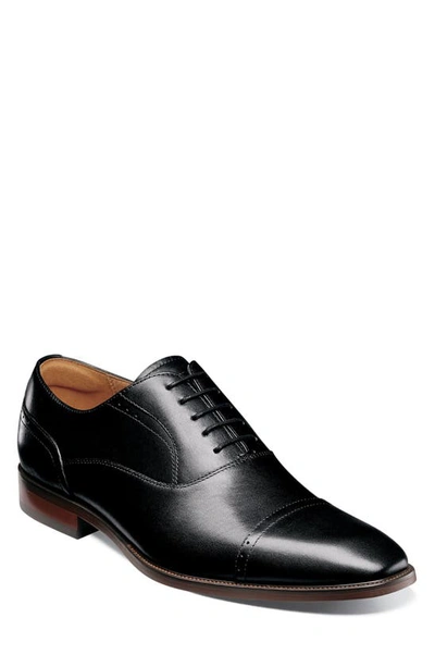 Florsheim Sorrello Cap Toe Oxford In Black