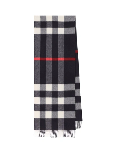 Burberry Scarves In Blue