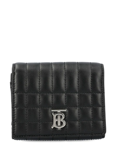 Burberry Wallets In Black / Palladium