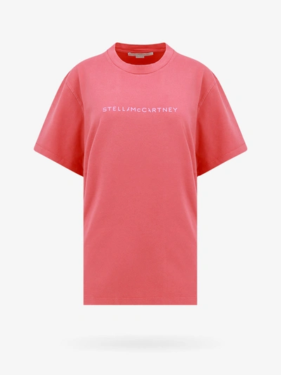 Stella Mccartney T-shirt In Raspberry