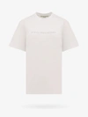 Stella Mccartney Glitter Logo T-shirt In White