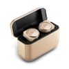 Master & Dynamic ® Mw09 Wireless Earphones In Gold/gold Aluminum Case