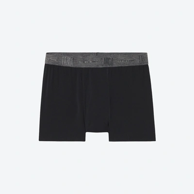 Lunya Men's Soft Modal Boxer Brief In Immersed Black