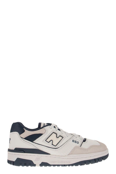 New Balance Bb550 - Sneakers In White/blue