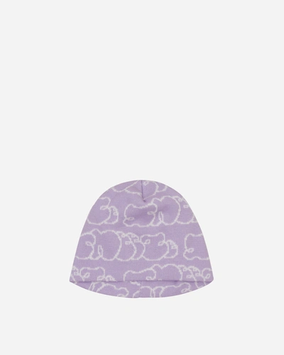 Sneeze Magazine Logo Beanie In Purple