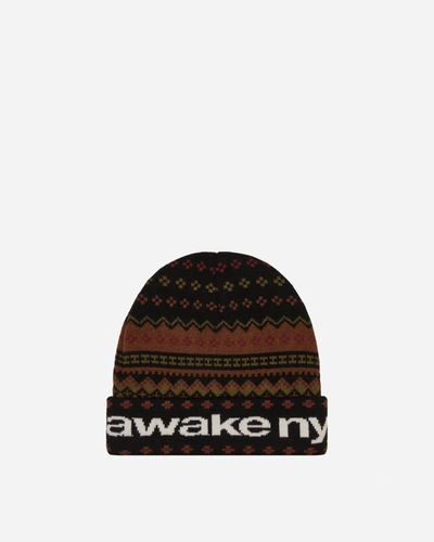 Awake Ny Xtra Lodge Beanie In Black